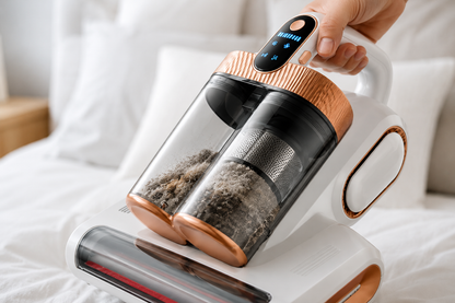 Lunvoro Mattress Vacuum Cleaner – UV-C Dust Mite & Allergen Remover, 16KPa Cordless Handheld